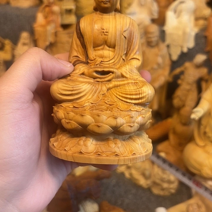 柏木（崖柏）崖柏瑕疵大日如来