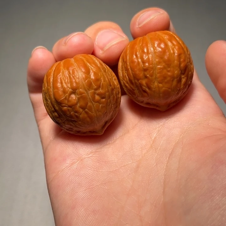 文玩核桃把件卧龙石088