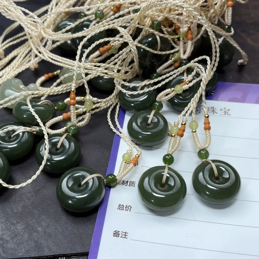 颈饰未镶嵌和田玉多样性发货拍一发一