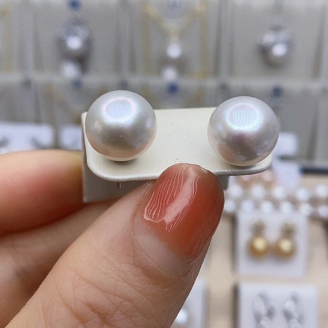 淡水珍珠颈饰银S925镶嵌