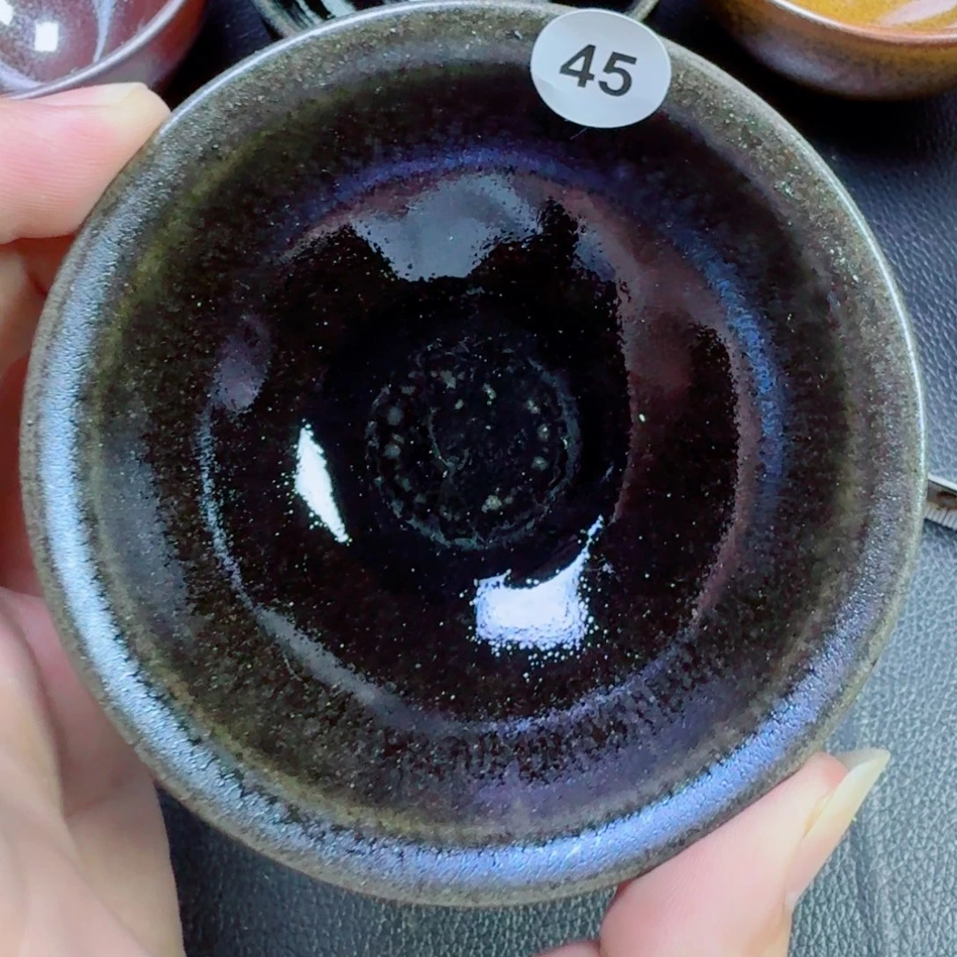 摆件古时茶器建窑建盏45