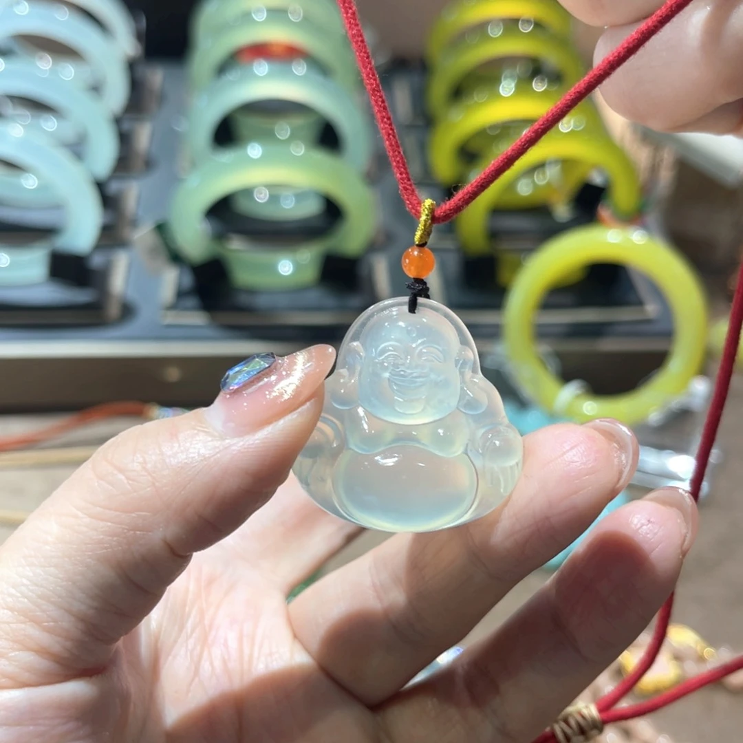 岫玉手镯未镶嵌手镯