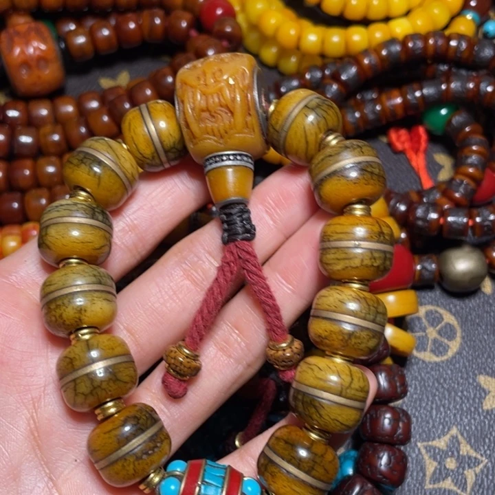 事**圆藏传文玩手串手链