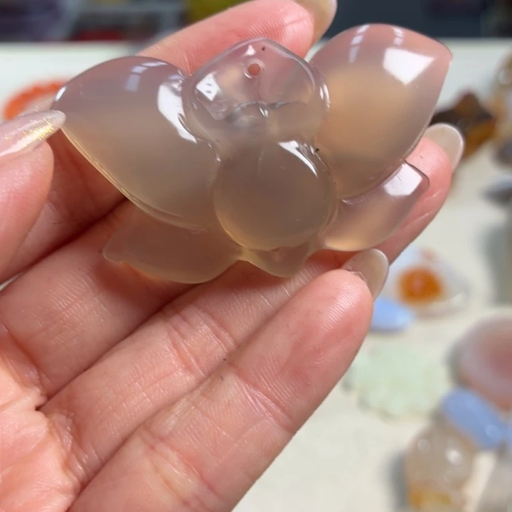 玛瑙/玉髓未镶嵌吊坠(不含链)