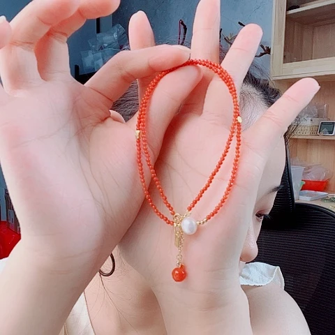 手链未镶嵌南红玛瑙