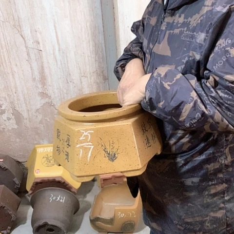 花盆紫砂手工制作