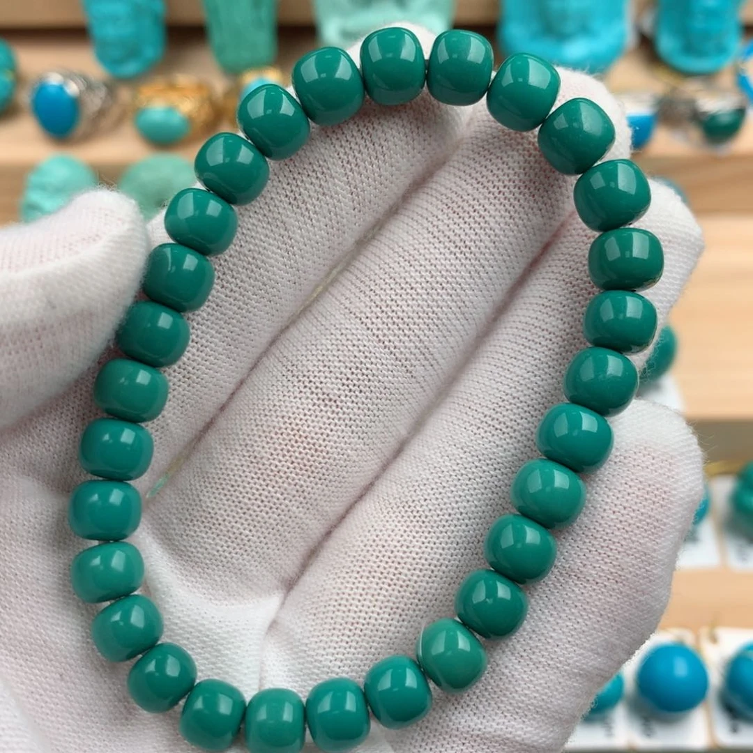 绿松石配饰未镶嵌7mm