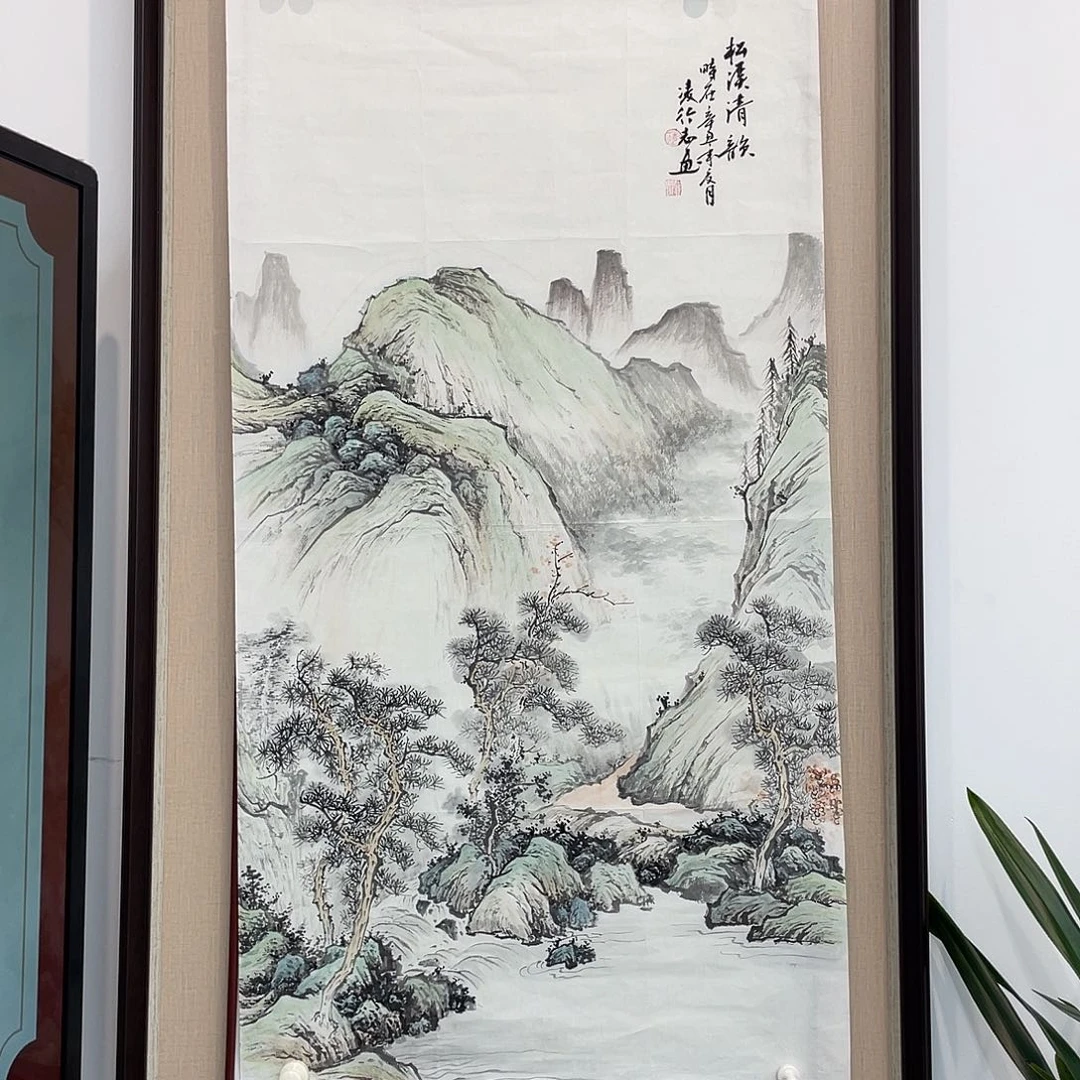 国画凌行志老师手绘国画精品