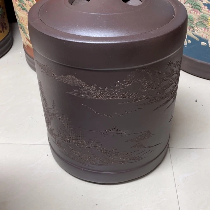 紫砂茶叶罐宜兴紫砂
