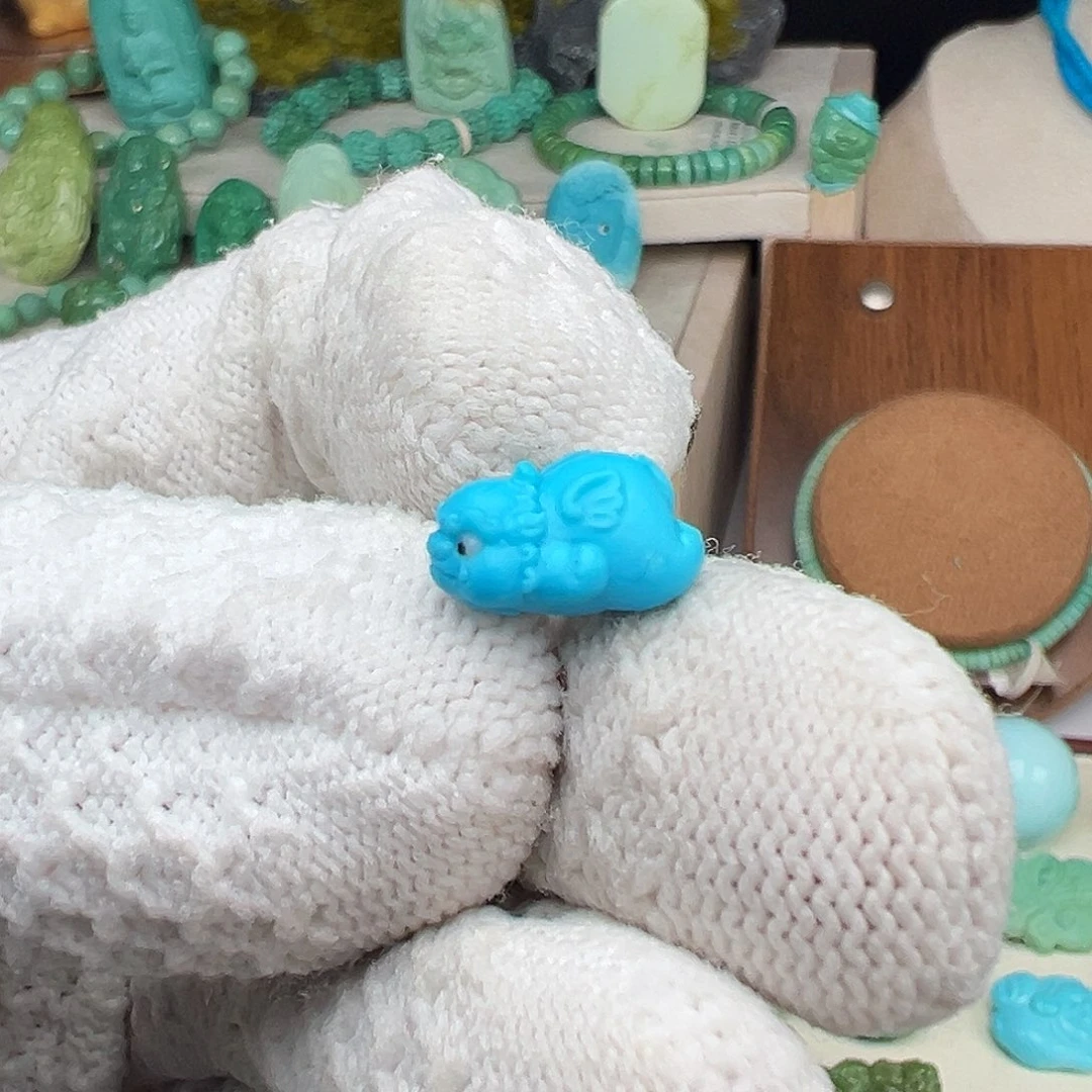 绿松石未镶嵌主播夏