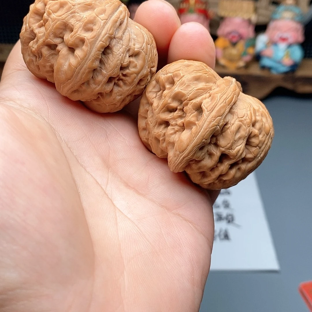 文玩核桃吊坠抽到两个高货200秒