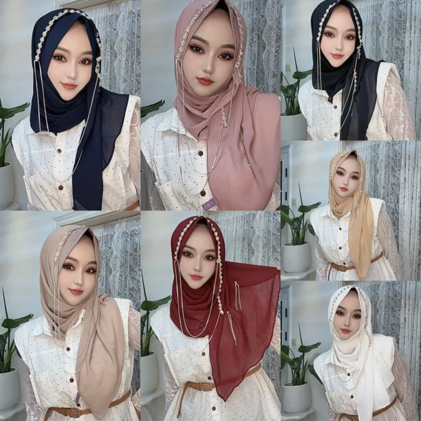 项间丝语—绕巾配盒针