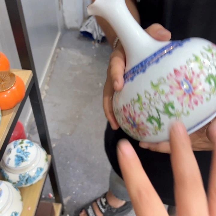 瑕疵福利品陶瓷茶叶罐介意勿拍