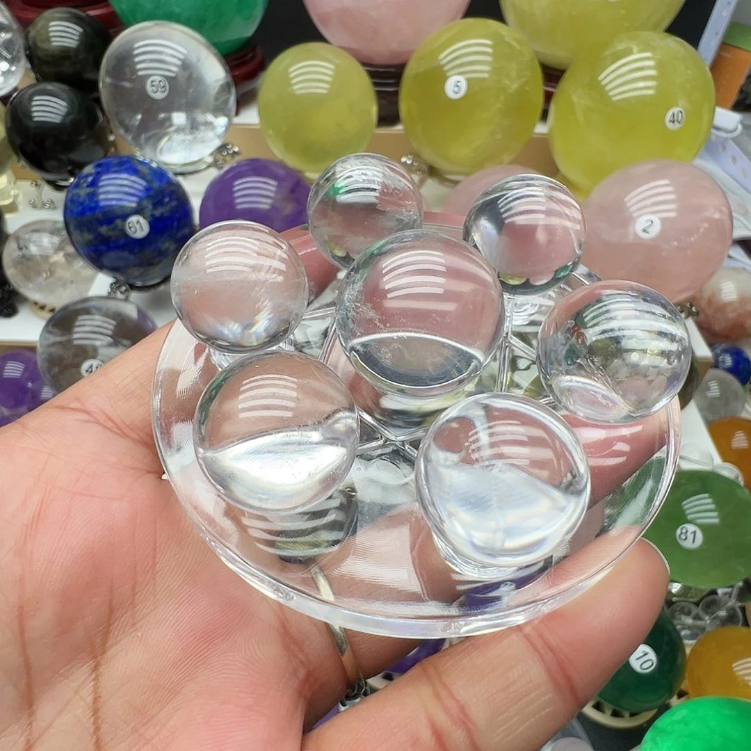 水晶未镶嵌珠宝半成品