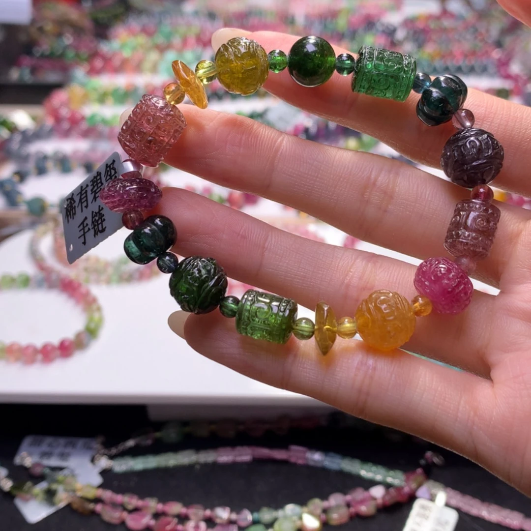 【闪购商品】未镶嵌手串碧玺