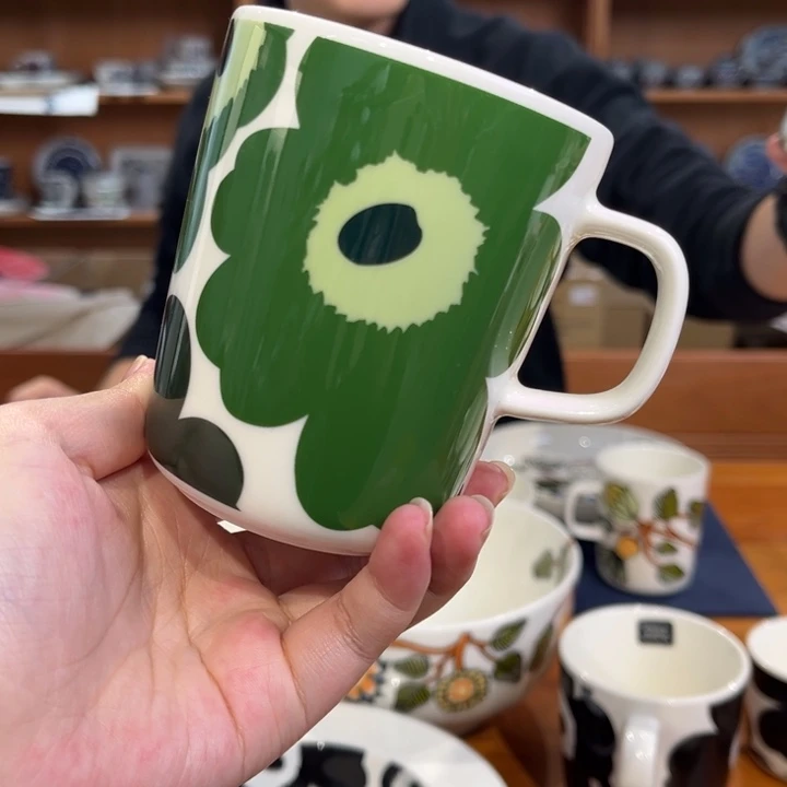 玛丽美歌60周年限定绿色250ml马克杯