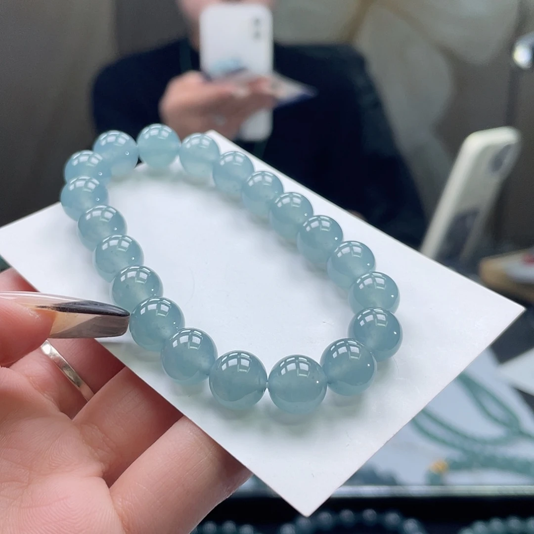 翡翠未镶嵌套链天然a货翡翠