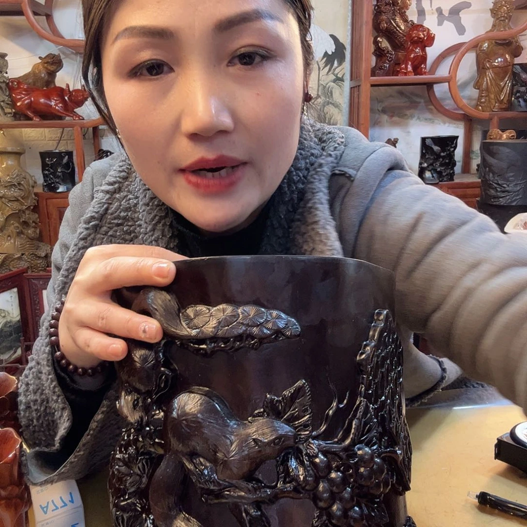 非洲紫檀（红花梨）墨**木