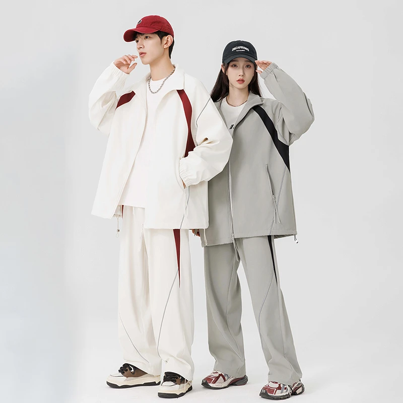 MAYBEYOND 25AW春季新款百搭时尚潮流宽松休闲情侣款套装