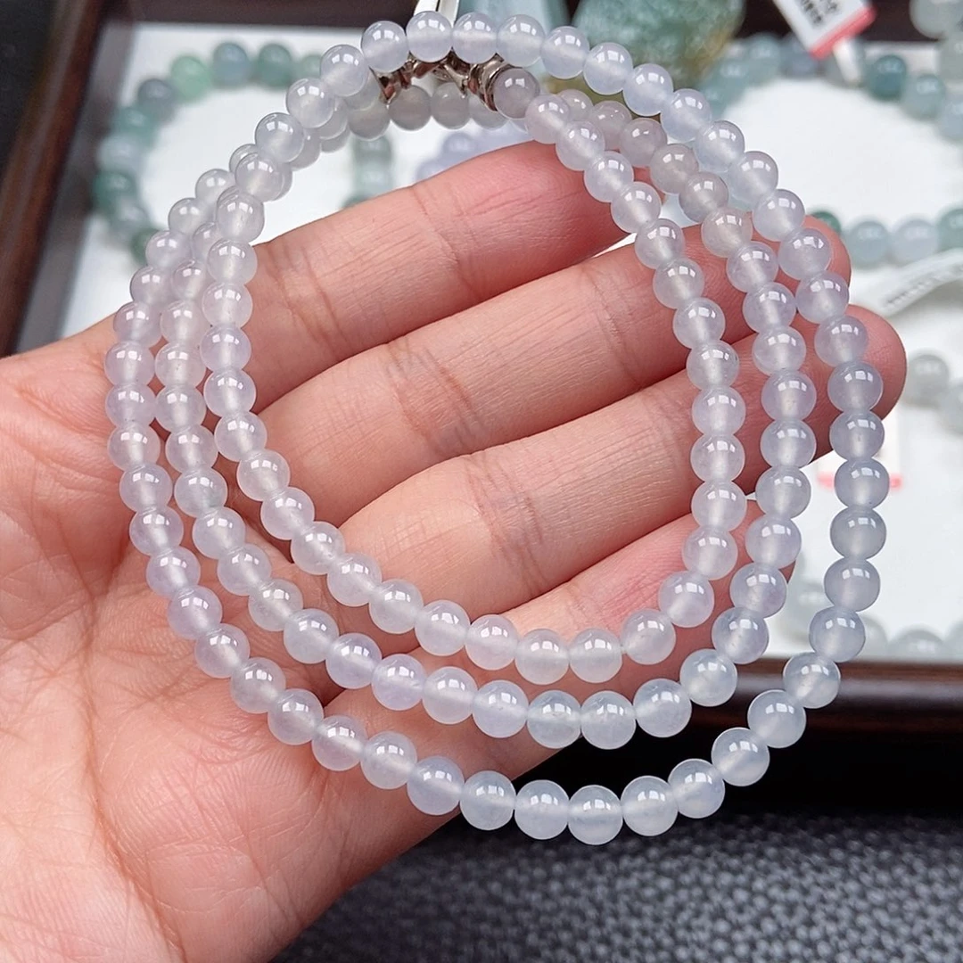 翡翠未镶嵌手链卡5