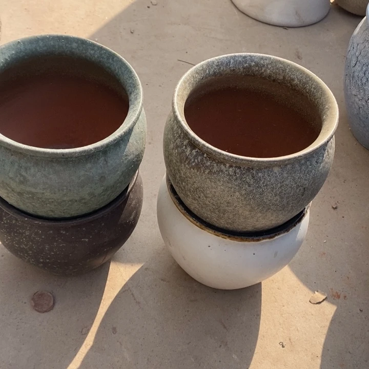 紫砂花盆0219瑕—— 1瑕