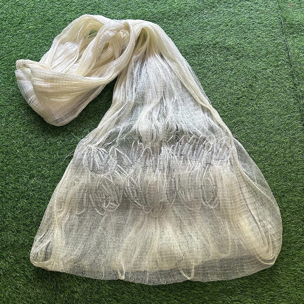 尼龙线手撒网钢坠款铅坠款大小鱼通吃老式捕鱼网