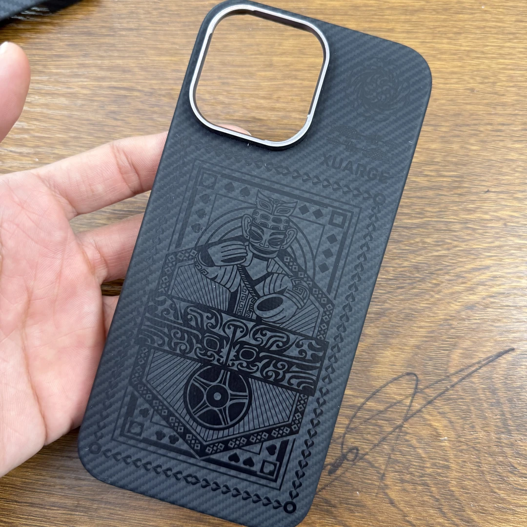 准新品  7个小鸡系列【微瑕】芳纶纤维凯夫拉手机壳