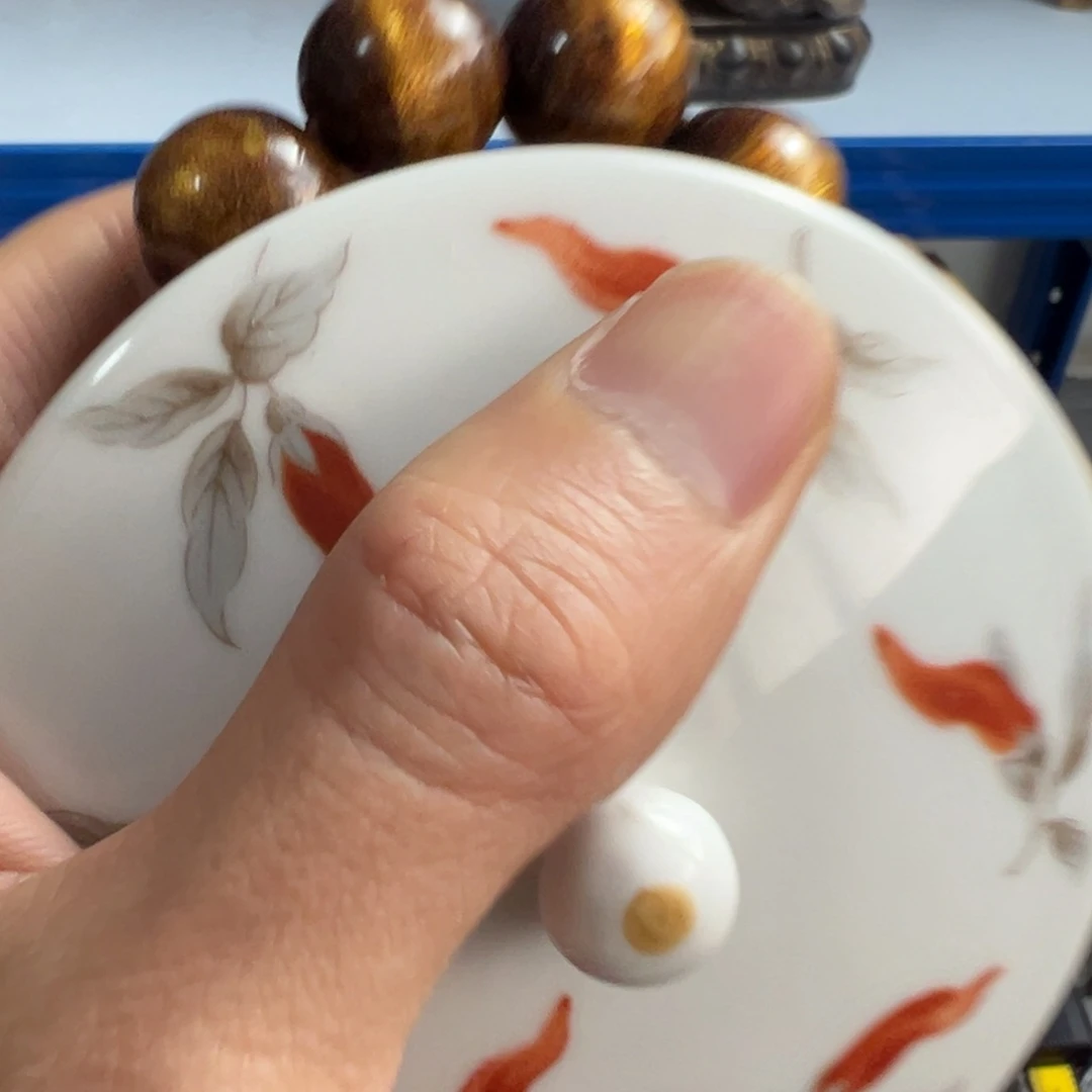 紫砂茶叶盒现代工艺美术瓷器