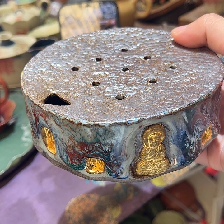 迦***瓷器仙境复古茶器美