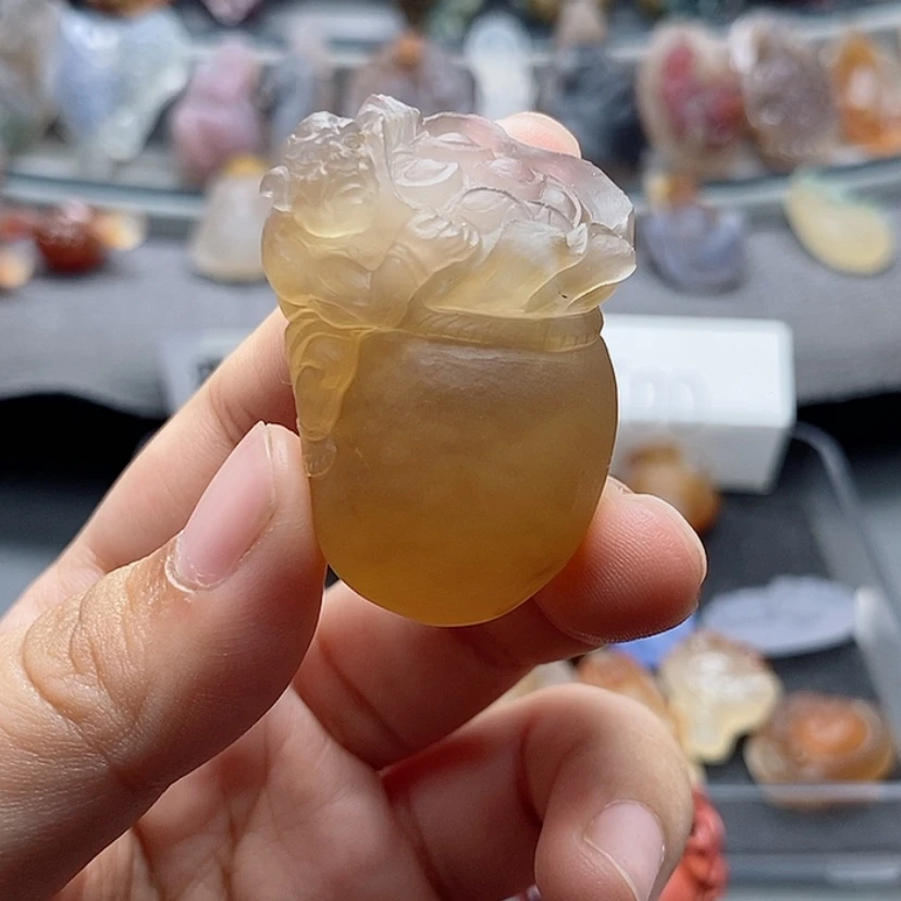 【闪购商品】未镶嵌吊坠定制玛瑙