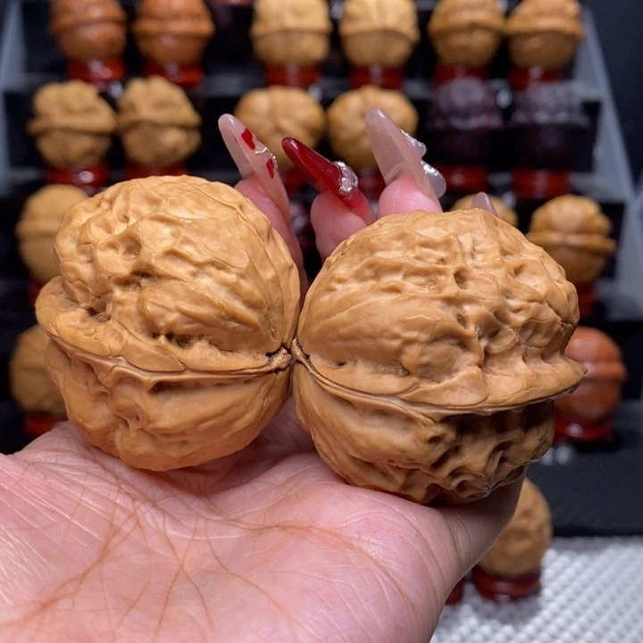 文玩核桃把件一****虎玄武金蟾7号