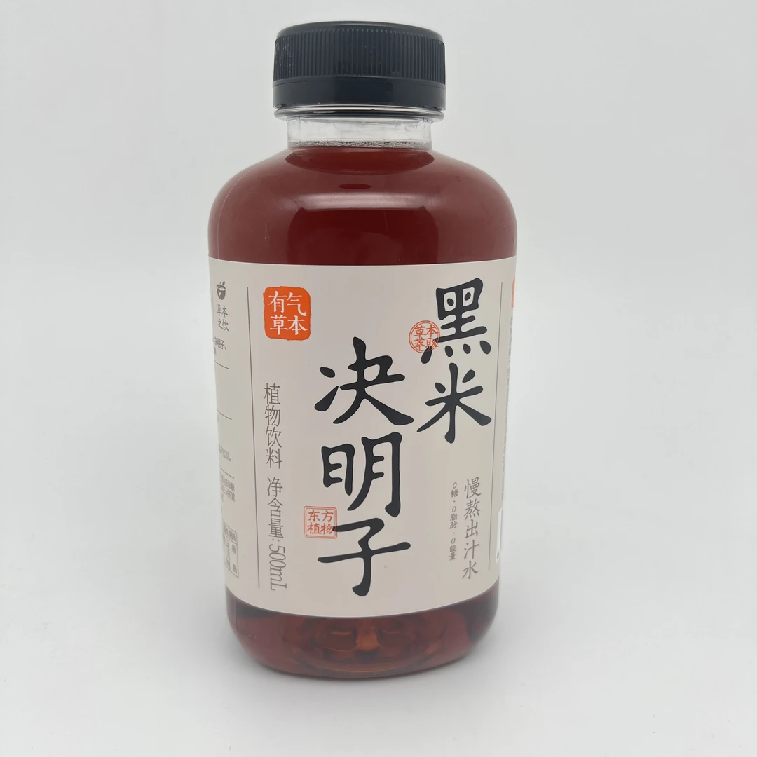 果子熟了黑米决明子植物饮料500ml*5
