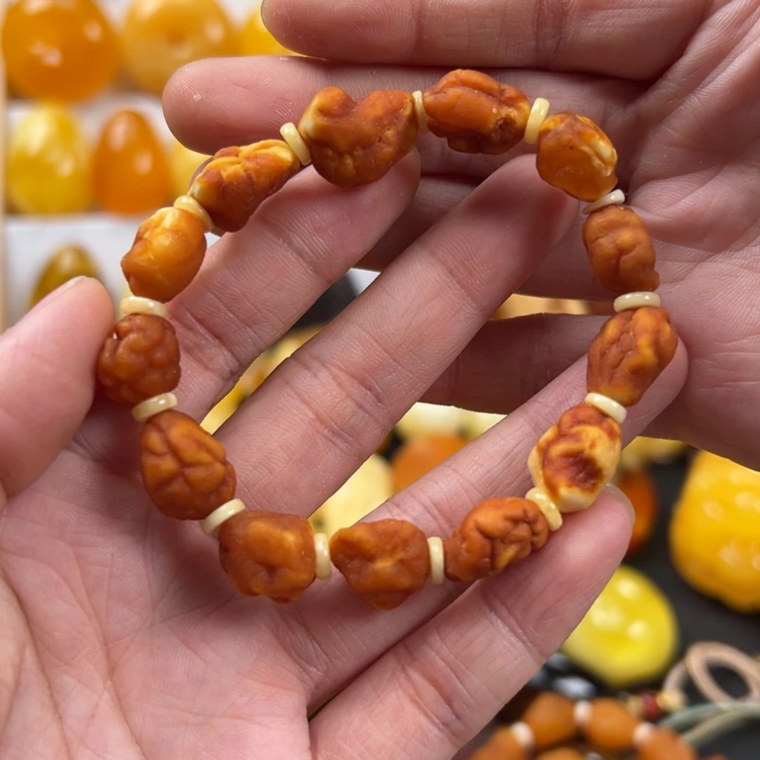 未镶嵌颈饰蜜蜡蜜蜡