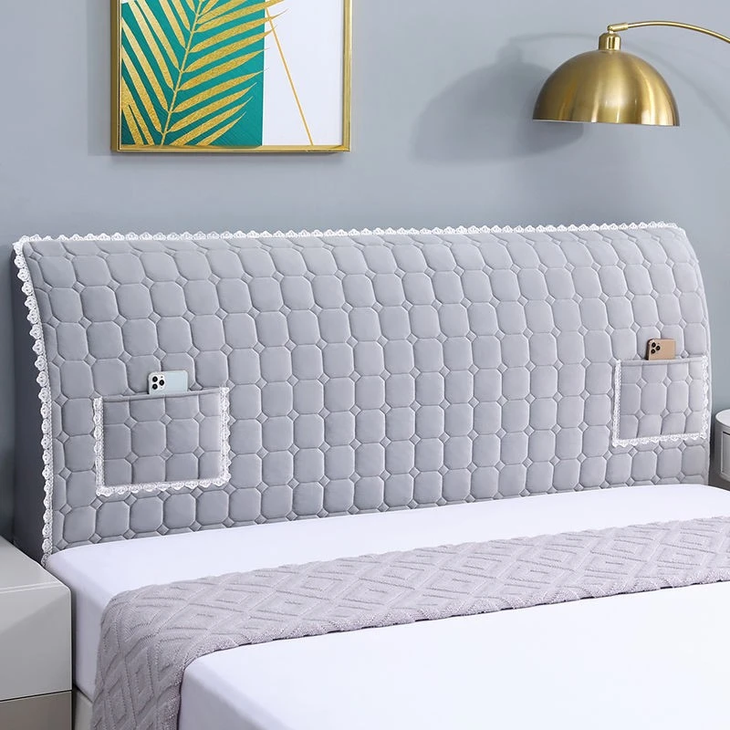 拉萨发货罩套高75厘米床头软靠垫全包加厚防撞布艺木板软包防撞可