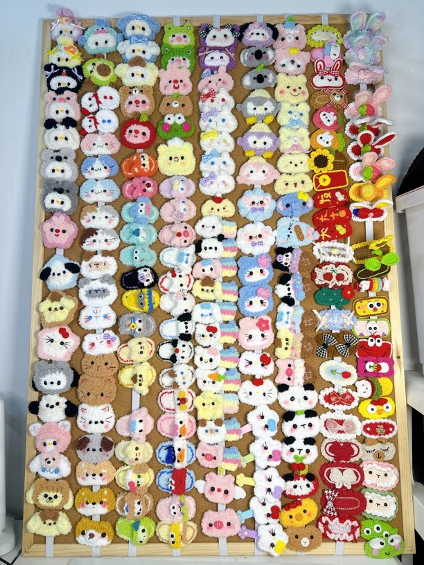 【清仓】纯手工钩织发夹直拍任选可爱发卡