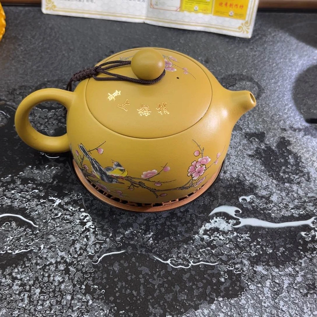 茶杯紫砂黄金段泥