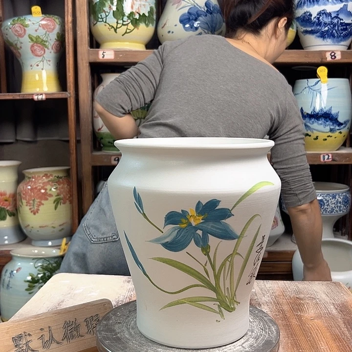 小脚玉兰新款新款陶瓷新款新款陶瓷