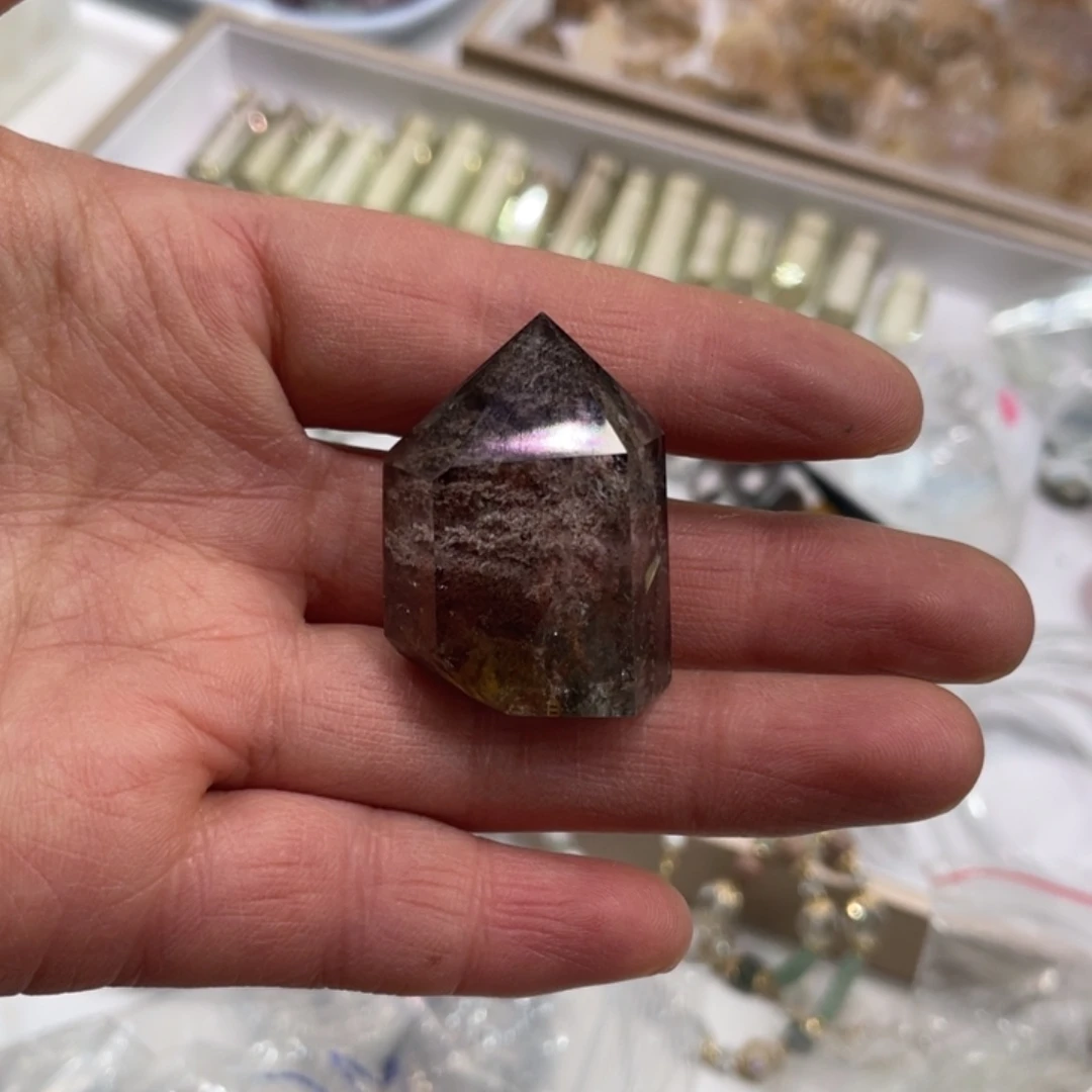 水晶幽灵柱未镶嵌虾***眼