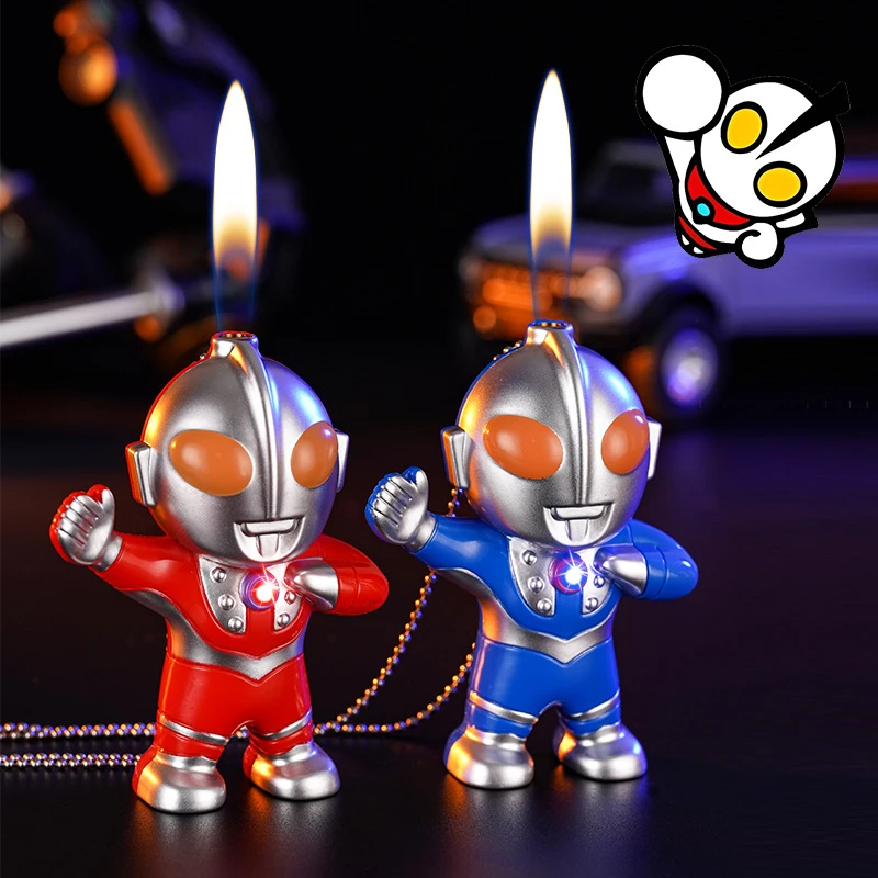 创意卡通奥特曼个性新潮玩具送闺蜜男友礼物打火机