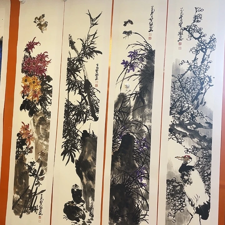 国画张圣敏先生纯手绘作品