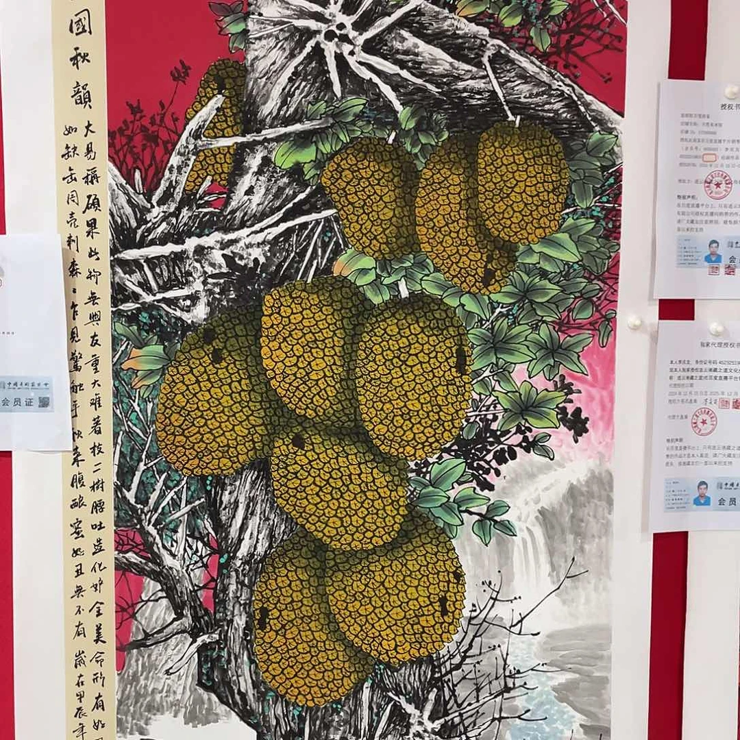 国画美协李庆友精品花鸟