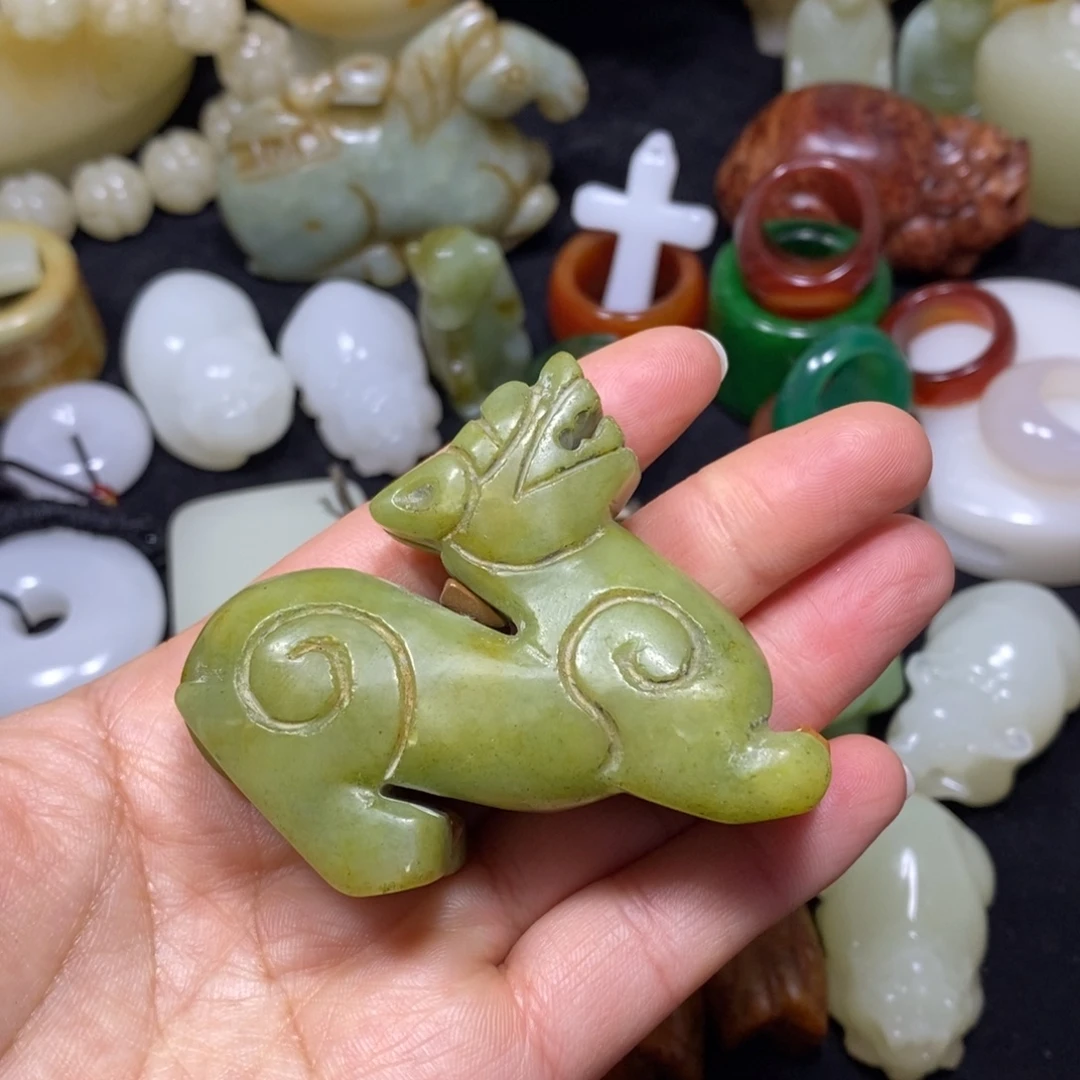 蛇纹石玉合金精品商品包邮