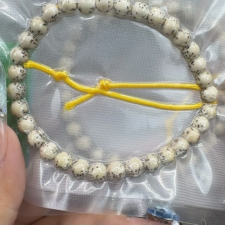星月菩提手串63传说糯冰半臂大留白7 7手持