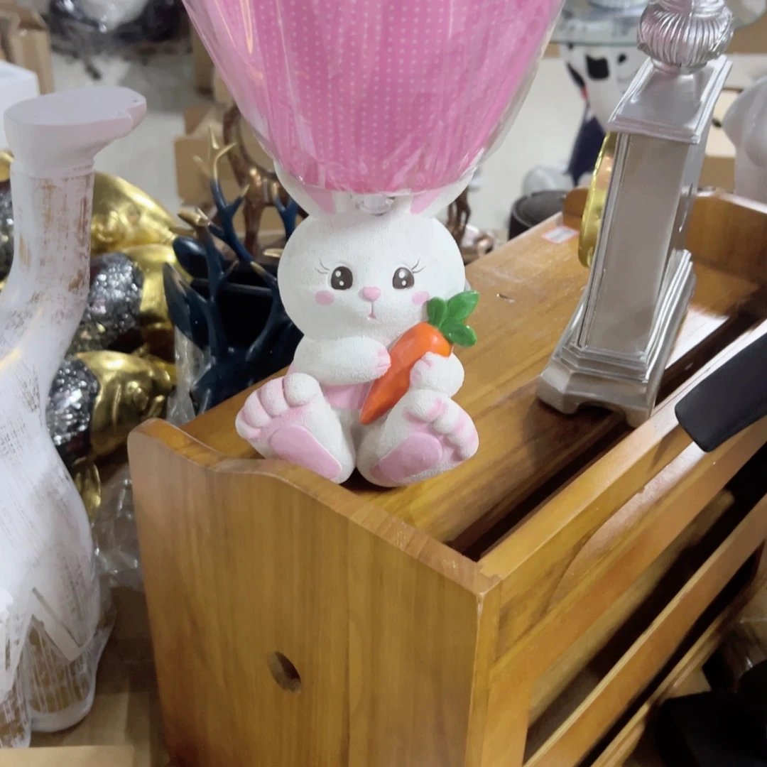 红陶红陶红陶红陶粉色兔子