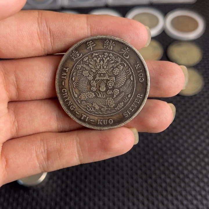 金属大头龙洋船洋工艺品
