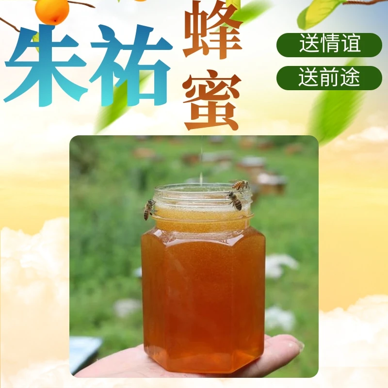 朱祐枣花蜂蜜500g正品礼品成熟野生农家纯正宗深山采花自产原生态