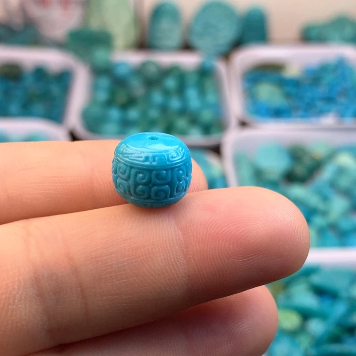 绿松石未镶嵌吊坠(不含链)