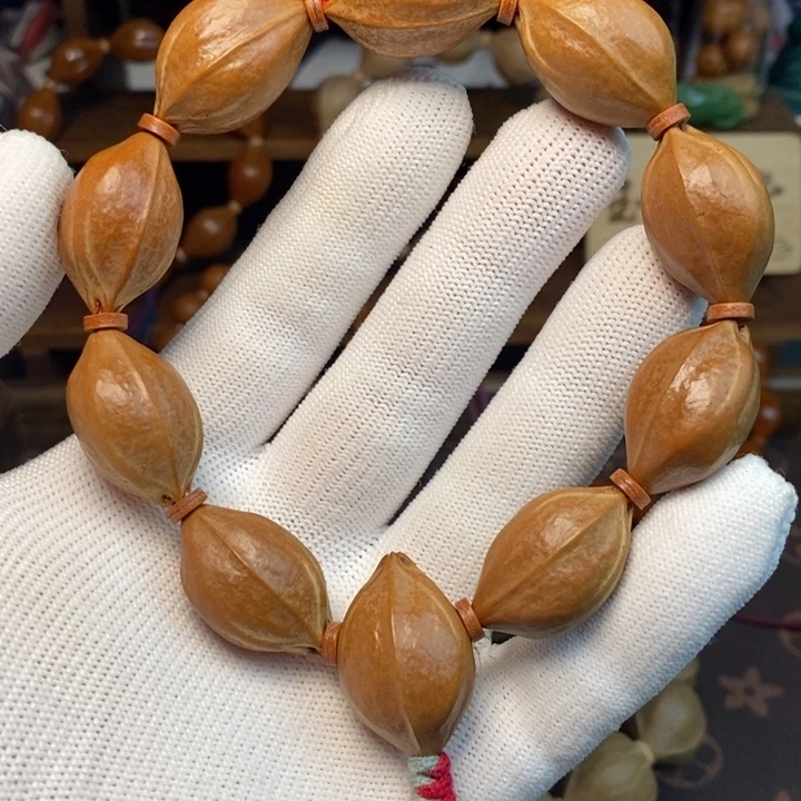 手串/手链橄榄核18十年梅林铁核素串