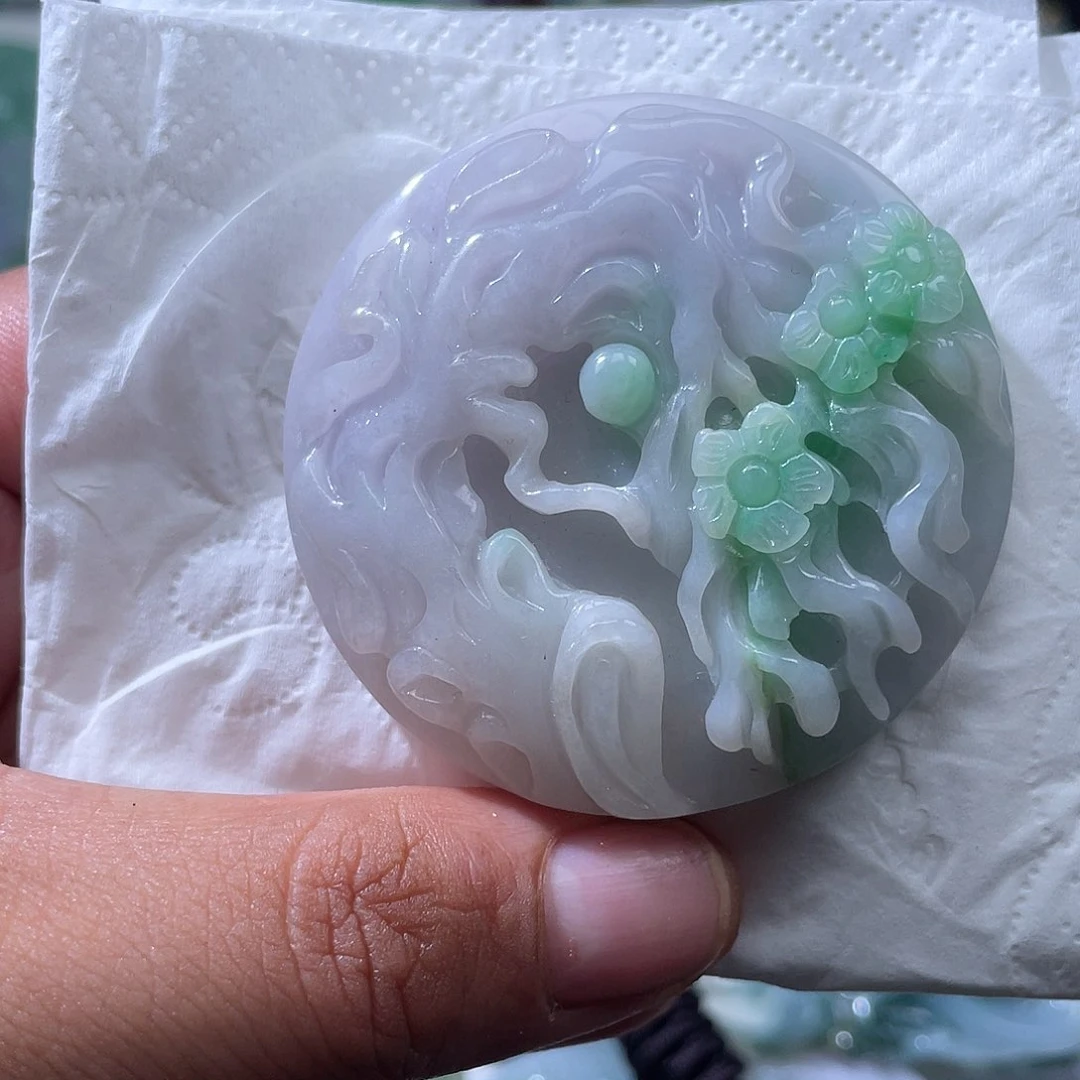 颈饰未镶嵌翡翠翡玉缘翡翠