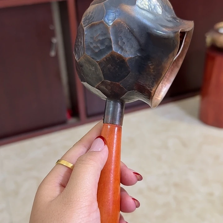 紫铜手工制作摆件一个
